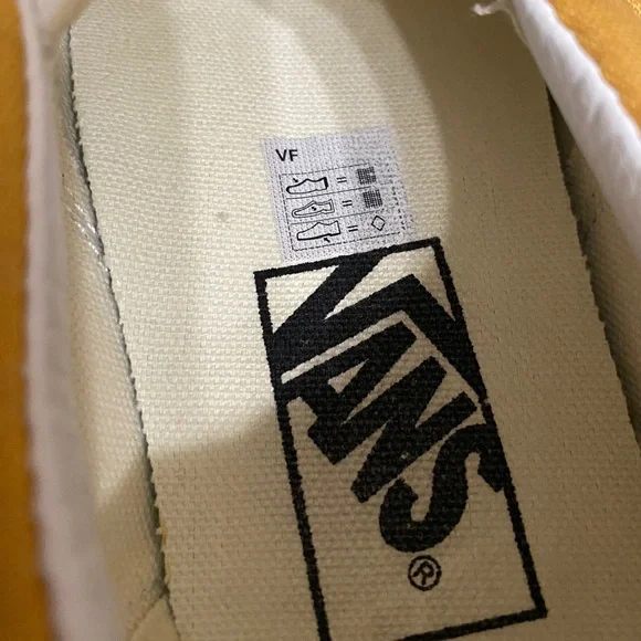 Vans - Classic Slip-On (Checkerboard) Ochre/True US Men’s Size 4, US Women’s 5.5 - Picture 7 of 10
